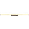 LED-WANDLEUCHTE 80/6,5/4 cm   - Opal/Schwarz, Basics, Kunststoff/Metall (80/6,5/4cm) - Globo