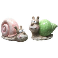 MELC DECORATIV - roz aprins/verde, Lifestyle, ceramică (24/11/13cm)