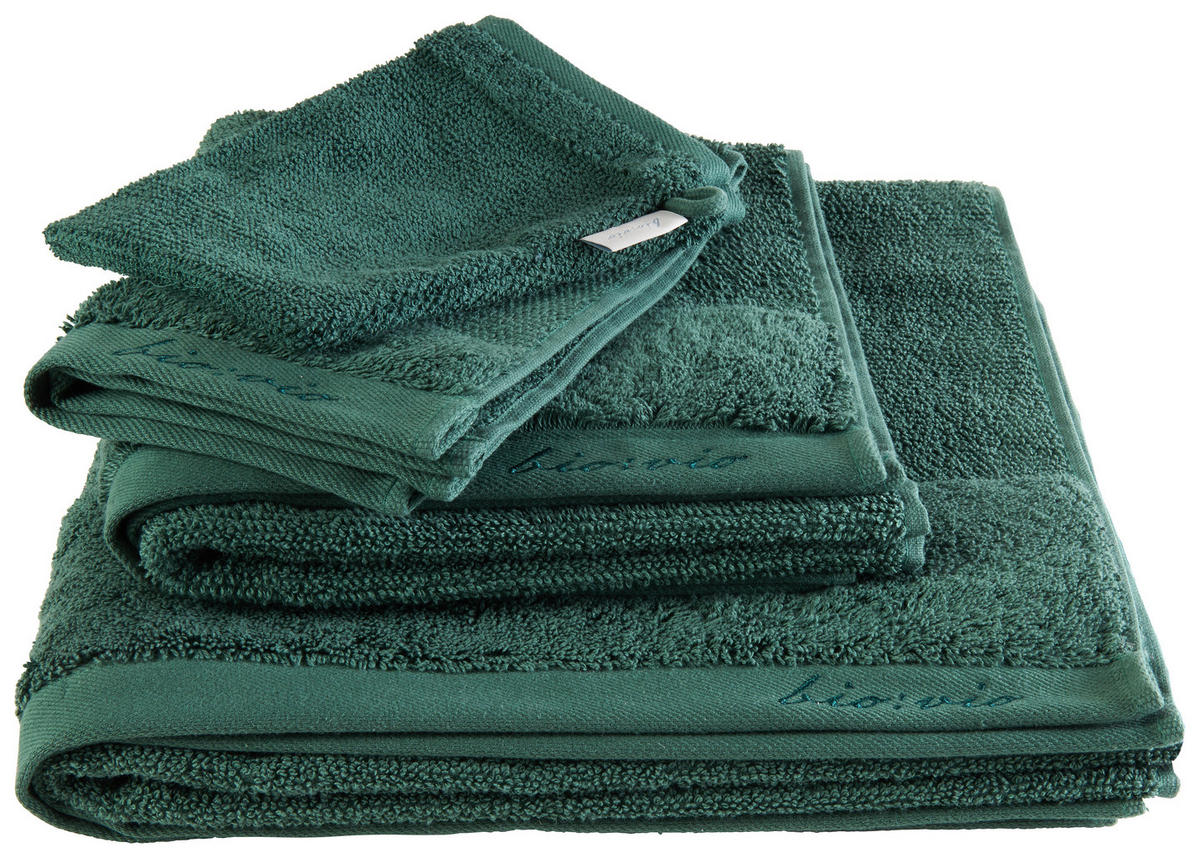 BRISAČA ZA TUŠIRANJE BONITA  temno zelena 70/140 cm  - temno zelena, Natur, tekstil (70/140cm) - Bio:Vio