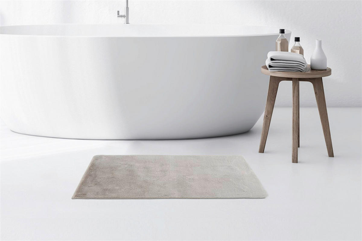 FLACHWEBETEPPICH 50/90 cm Rabbit Light 325 Hellgrau Hellgrau  - Hellgrau, KONVENTIONELL, Kunststoff (50/90cm)