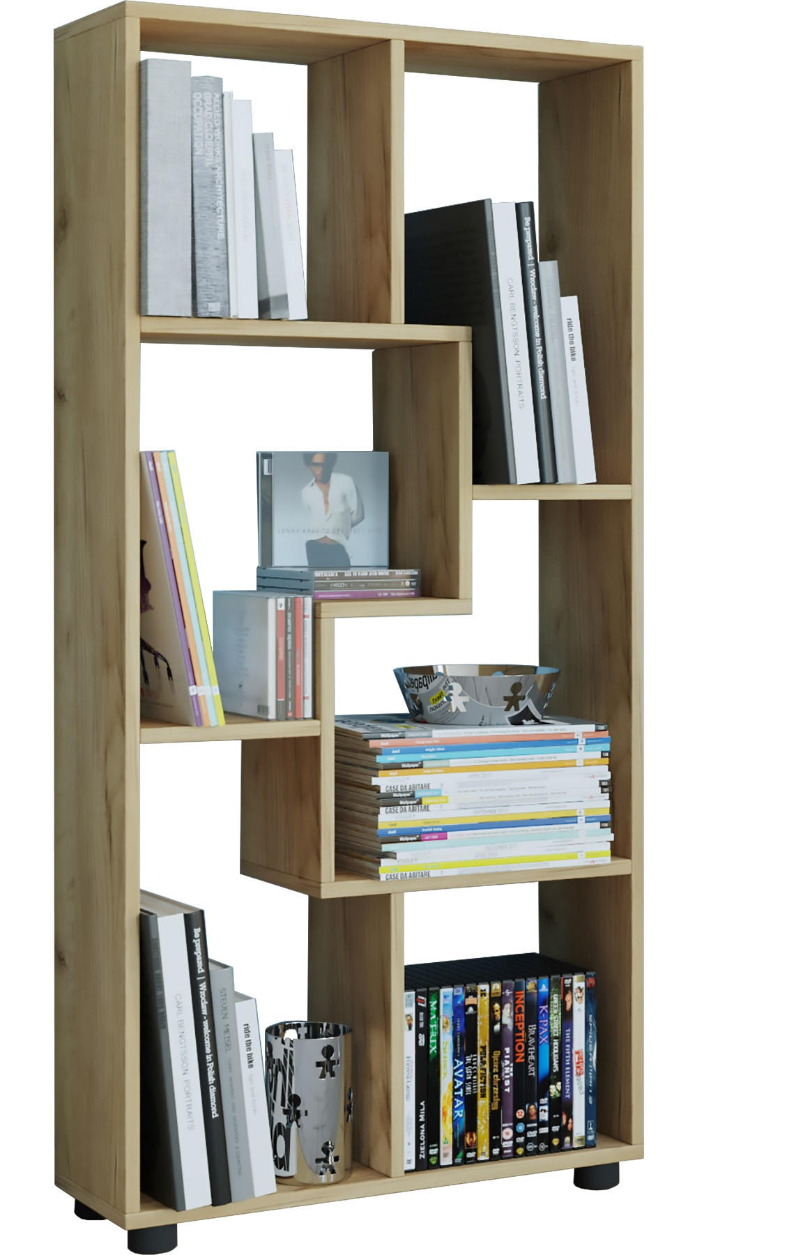 REGAL  60/119/20 cm Eichefarben, Honig  - Eichefarben/Honig, Basics, Holzwerkstoff (60/119/20cm) - MID.YOU