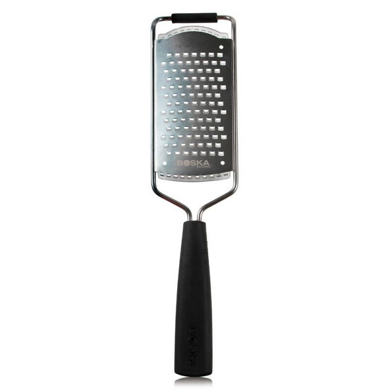 RENDE ZA TVRDI SIR - srebrna/crna, Osnovno, metal/plastika (2,9/8/2cm)