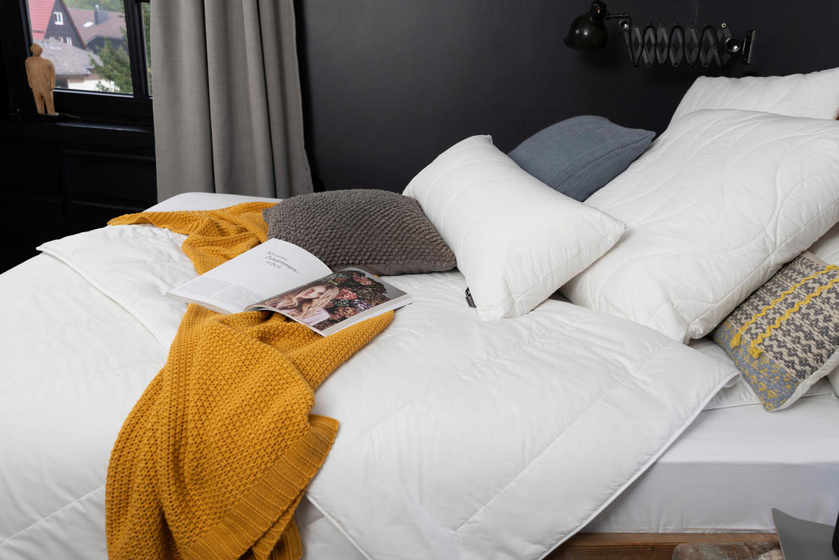 GANZJAHRESDECKE  Regeneration  155/220 cm   - Weiß, KONVENTIONELL, Textil (155/220cm) - Centa-Star