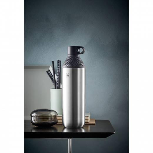 TRINKFLASCHE 0,5 l Iso2Go  - Silberfarben/Schwarz, Basics, Kunststoff/Metall (750ml) - WMF