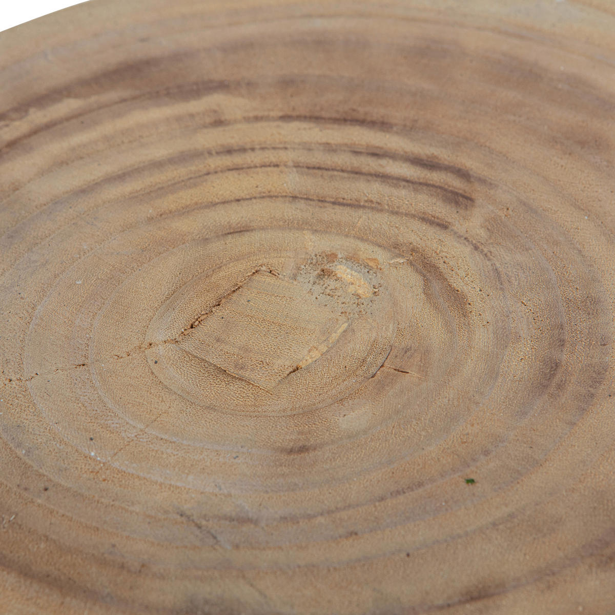 BEISTELLTISCH 28/28/40 cm Bikkel Paulownia Naturfarben rund  - Naturfarben, Design, Holz (28/28/40cm) - Livetastic