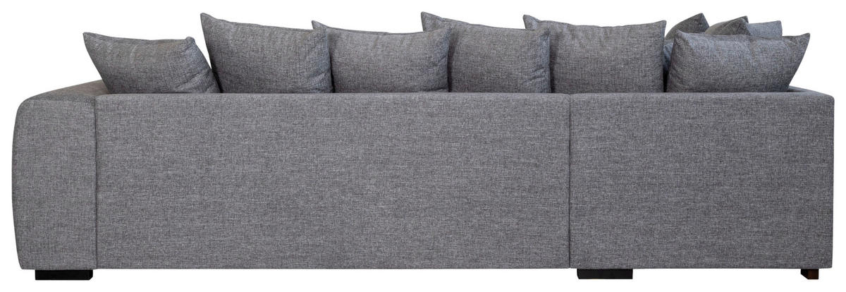 SOFFA i trä, textil grå  - svart/grå, Klassisk, trä/textil (241/299cm) - Carryhome