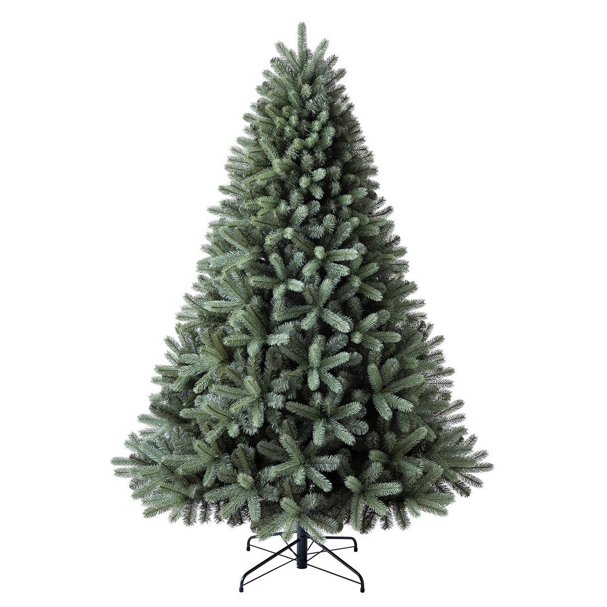 WEIHNACHTSBAUM 210 cm  - Waldgrün, Basics, Kunststoff/Metall (150/210cm)