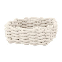 AUFBEWAHRUNGSKÖRBCHEN     - Creme, KONVENTIONELL, Textil (21,5/7,5/21,5cm) - Schöner Wohnen