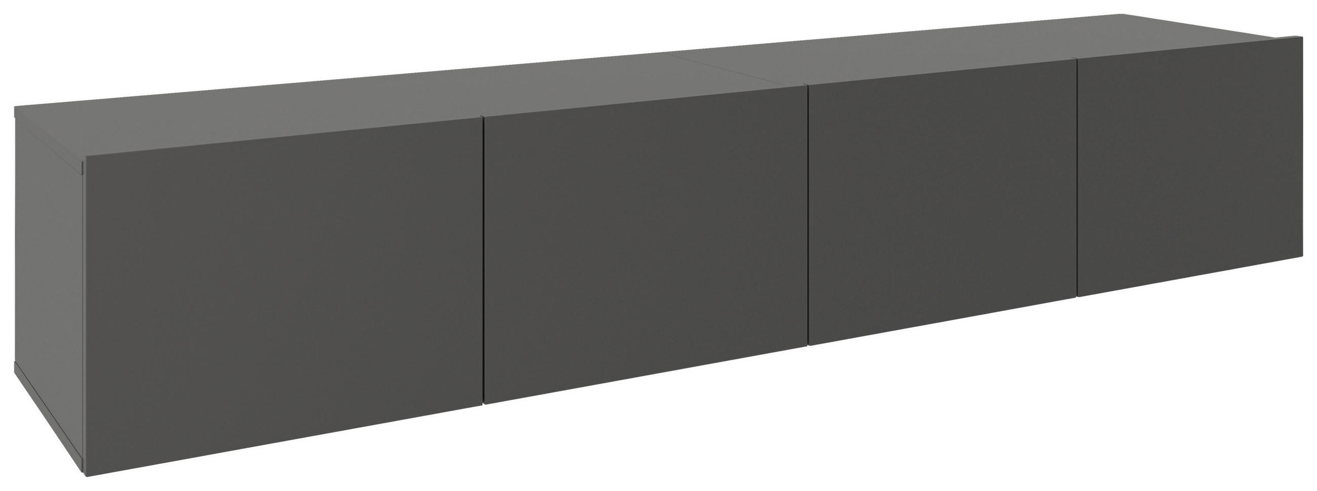 TV-BÄNK  200/36,7/42 cm  hängande  - antracit, Design, trämaterial (200/36,7/42cm) - Hom`in