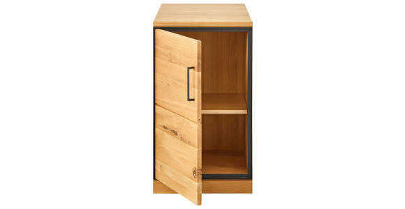 ANSTELLCONTAINER 43/75/80 cm  - Eichefarben/Anthrazit, Natur, Holz/Holzwerkstoff (43/75/80cm) - Linea Natura