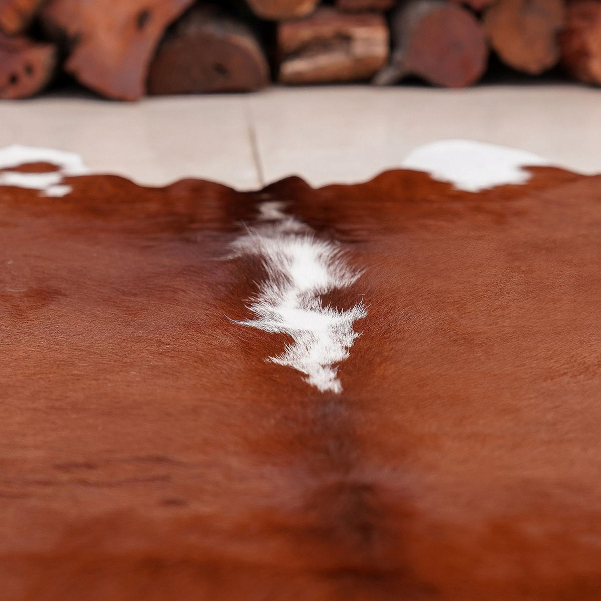 RINDERFELL 165/235 cm Cordoba Braun  - Braun, Natur, Leder/Fell (165/235cm) - Linea Natura