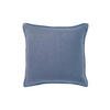 KISSENHÜLLE Julie 45/45 cm  - Blau, Basics, Textil (45/45cm)