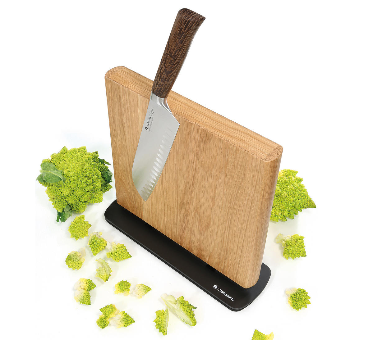 MESSERBLOCK  - Eichefarben, Basics, Holz (28/9/26,5cm) - Zassenhaus