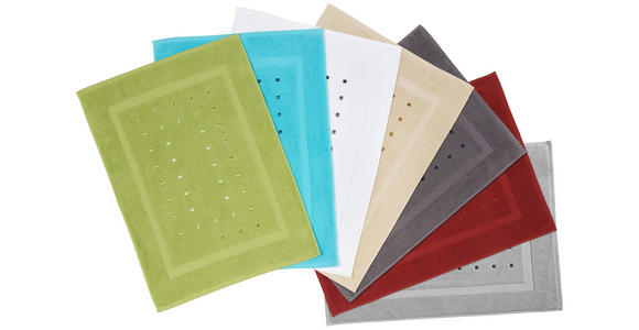 BADEMATTE Anthrazit 50/70 cm - Anthrazit, Design, Textil (50/70cm) - Esposa