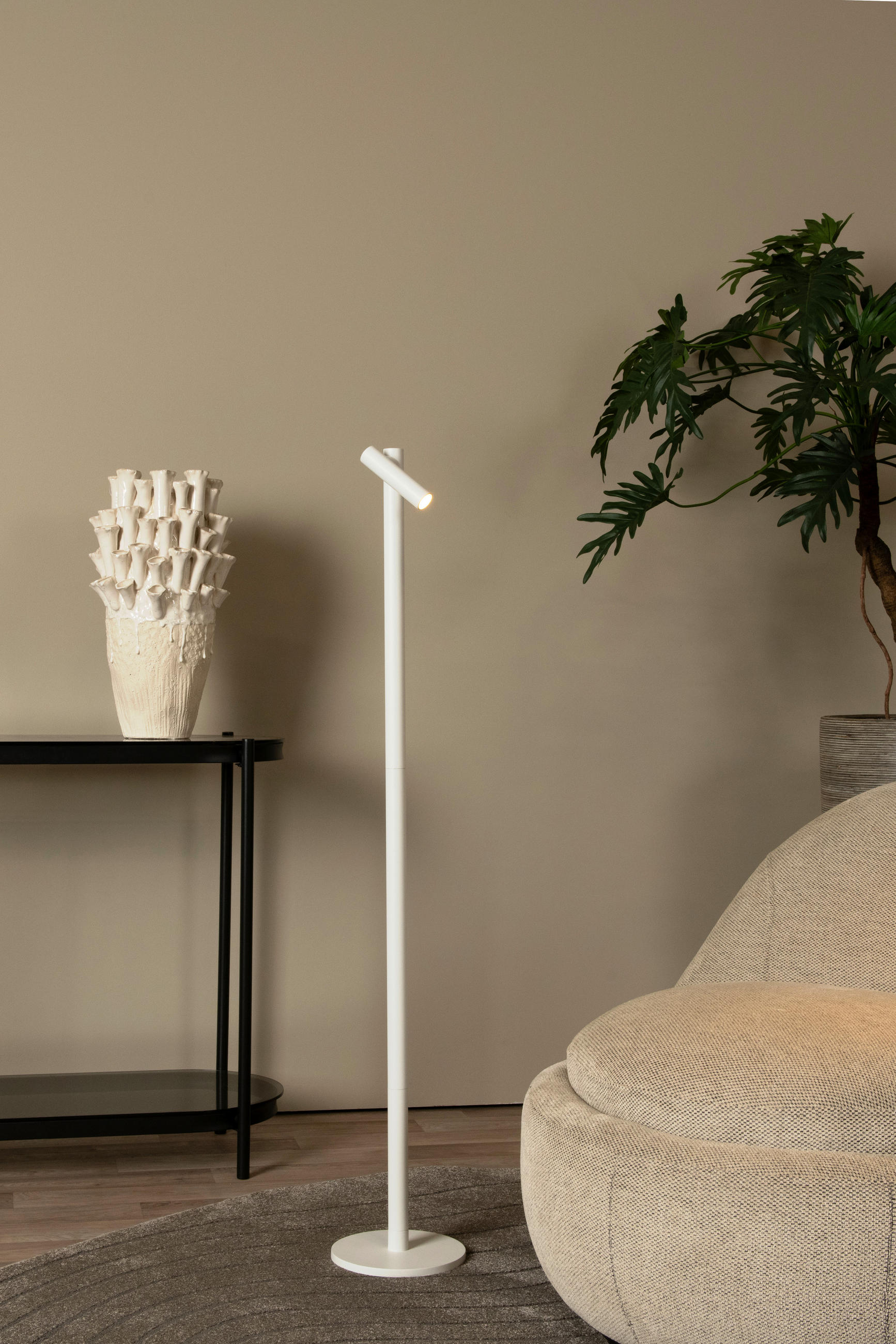 STEHLEUCHTE 20/20/120 cm    - Design, Metall (20/20/120cm) - Lucide