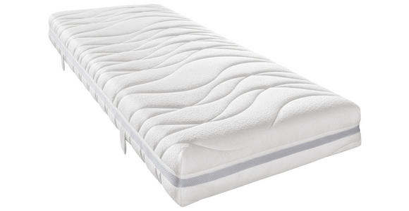 KOMFORTSCHAUMMATRATZE 100/200 cm  - Weiß, KONVENTIONELL, Textil (100/200cm) - Sleeptex