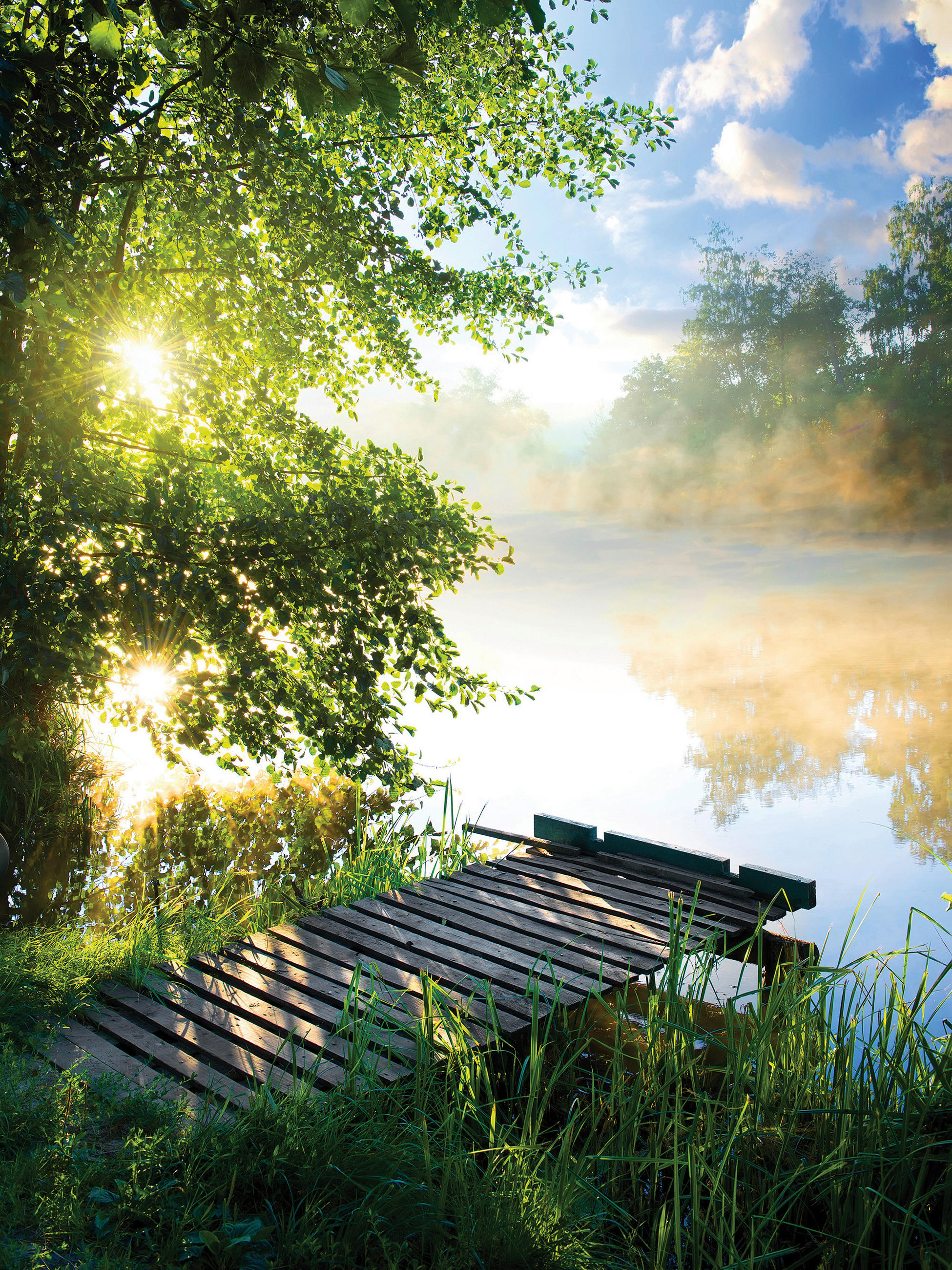 LEINWANDBILD Landschaft & Natur  - Multicolor, Basics, Holz/Papier (60/80/3cm) - Euroart