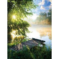 LEINWANDBILD Landschaft & Natur  - Multicolor, Basics, Holz/Papier (60/80/3cm)