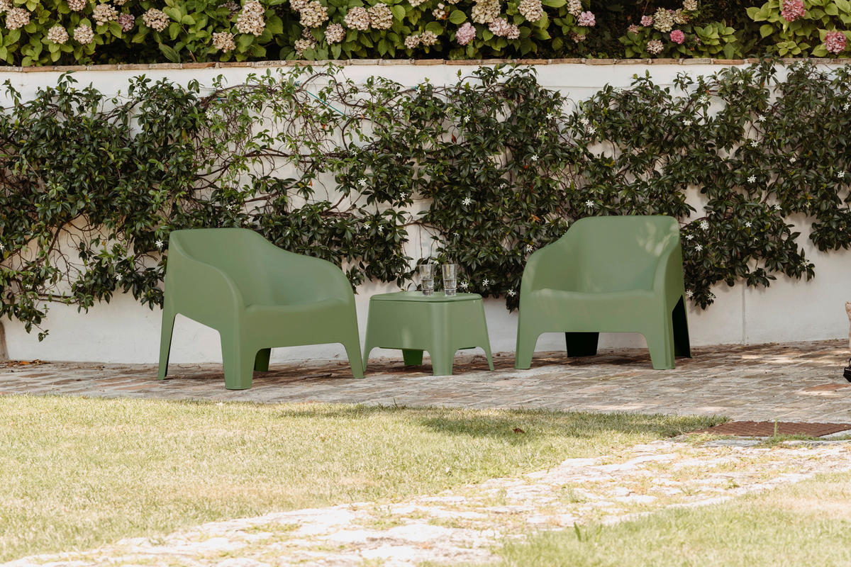 GARTENSESSEL Kunststoff Salbeigrün  - Salbeigrün, MODERN, Kunststoff (79/76.5/70cm)