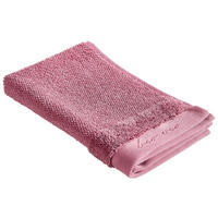 VENDÉGTÖRÖLKÖZŐ 30/50 cm sötét rózsaszín, mauve  - sötét rózsaszín/mauve, Natur, textil (30/50cm) - Bio:Vio