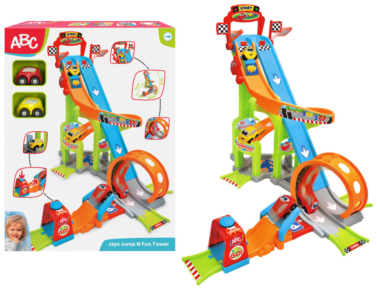 AUTORENNBAHN - Multicolor, Basics, Kunststoff (10/43/56cm)