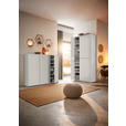 SCHUHSCHRANK  in 145/120/34 cm  - Kaschmir/Anthrazit, KONVENTIONELL, Holzwerkstoff/Kunststoff (145/120/34cm) - Xora