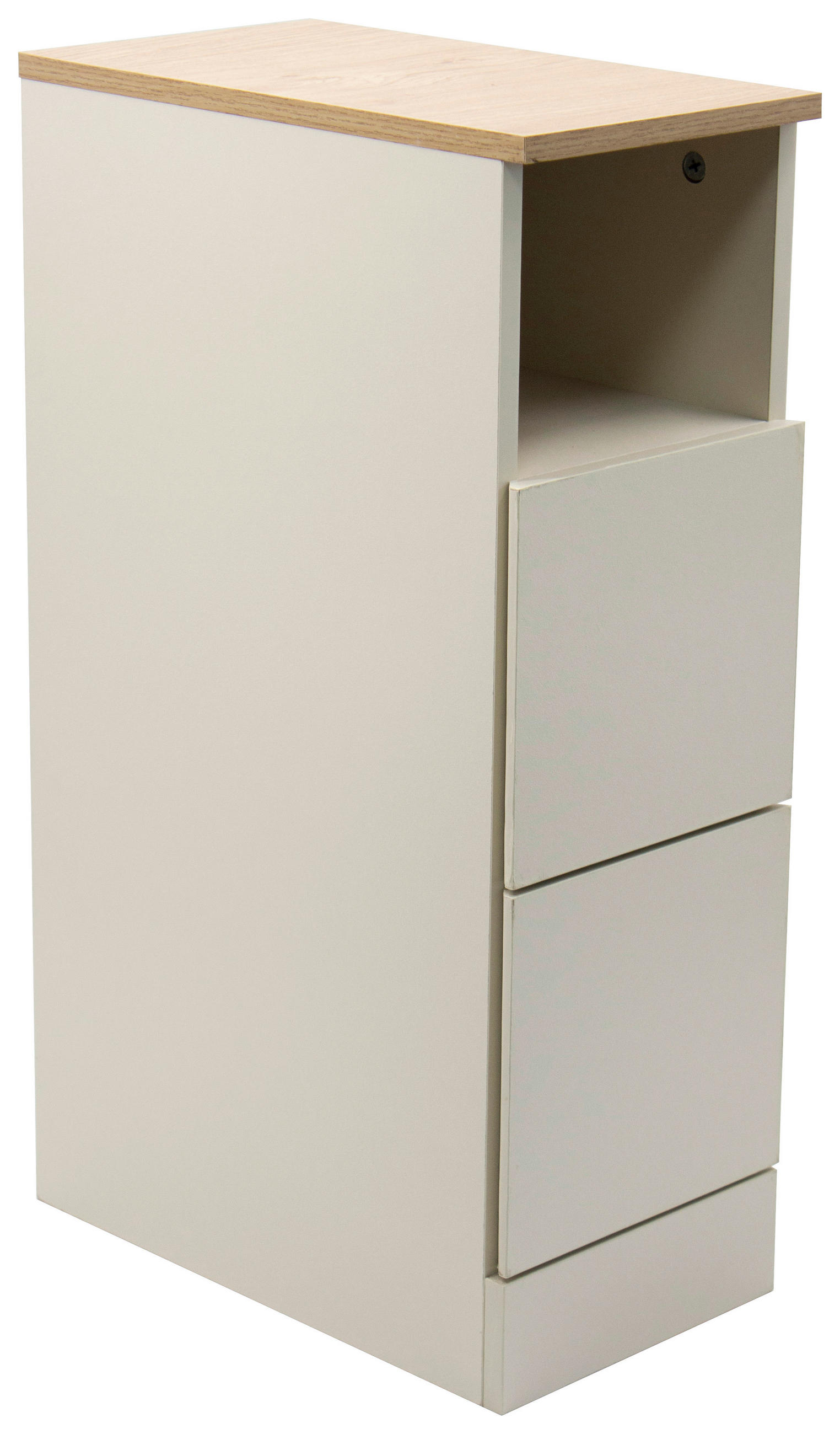 NACHTSCHRANK 19,6/60/34 cm, Kaschmir, Eiche Artisan,  - Kaschmir/Eiche Artisan, Basics, Holzwerkstoff (19,6/60/34cm) - Boxxx