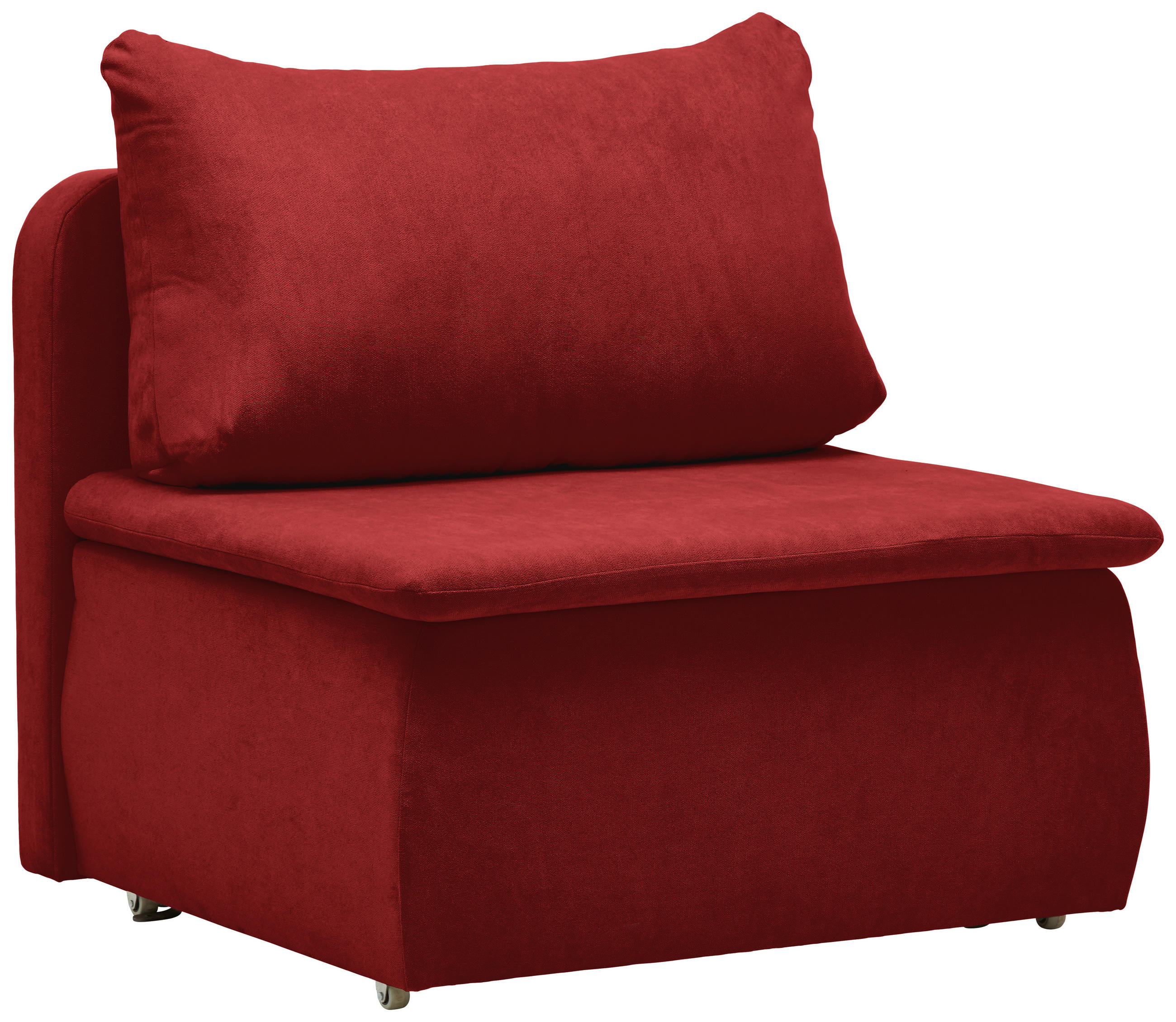 SCHLAFSESSEL Jacquard Rot  - Rot/Schwarz, KONVENTIONELL, Kunststoff/Textil (87/95/87cm) - Livetastic