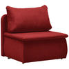 SCHLAFSESSEL Jacquard Rot  - Rot/Schwarz, KONVENTIONELL, Kunststoff/Textil (87/95/87cm) - Livetastic