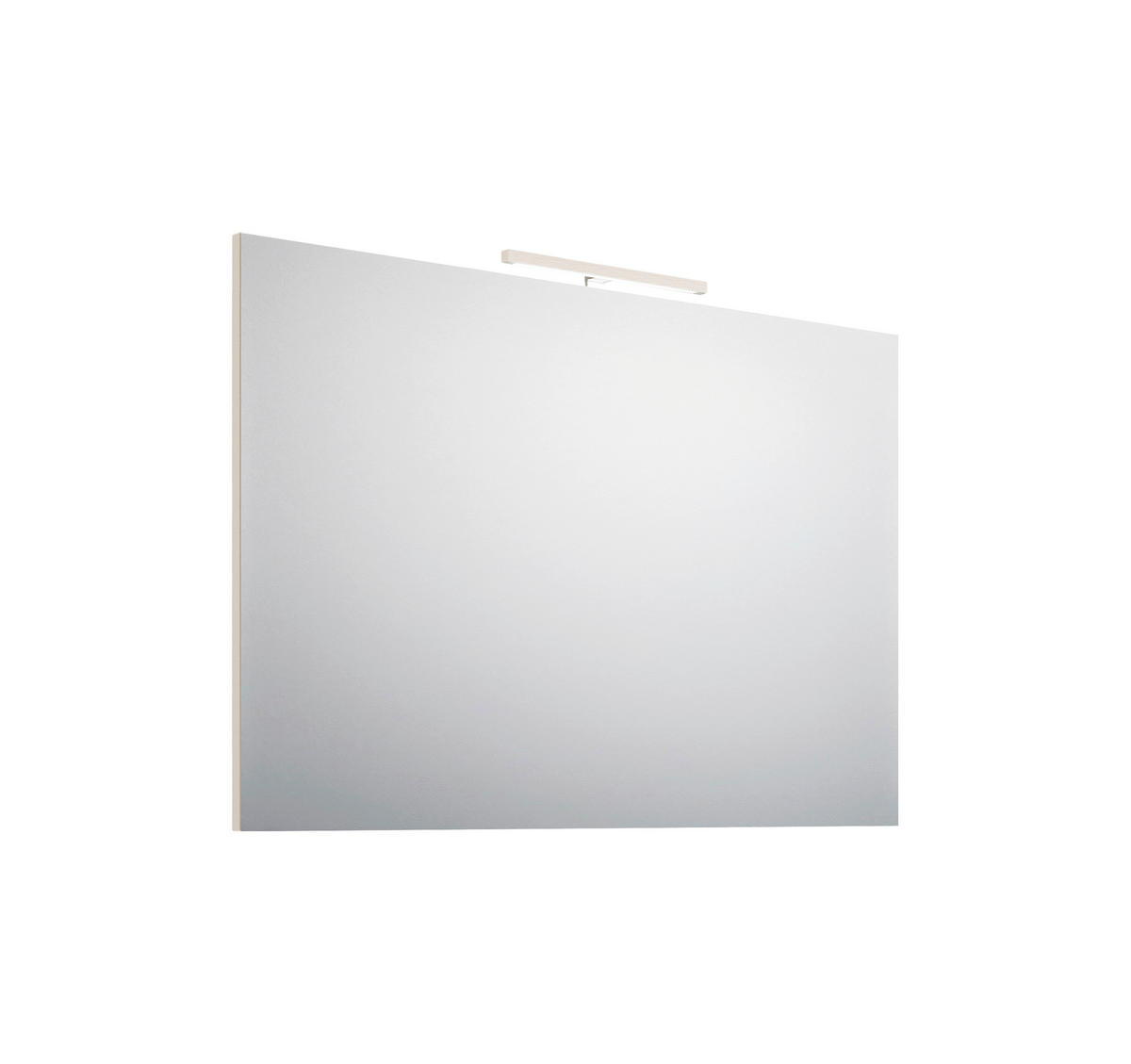 BADEZIMMER 3-teilig  in  - Weiß Hochglanz/Bronzefarben, Trend, Keramik/Holzwerkstoff (100/138/46cm) - Belluti