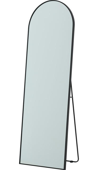 SPEGEL 58/173/3 cm  - silver/svart, Design, metall/glas (58/173/3cm) - Best Price