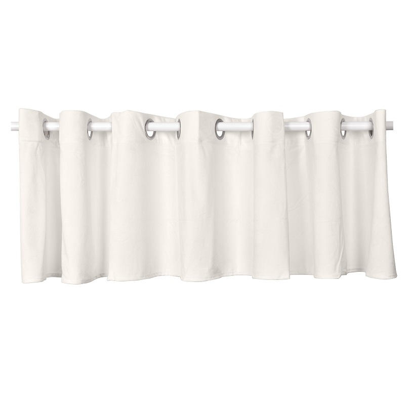 GARDINLÄNGD transparent  - vit, Basics, textil (250/45cm)