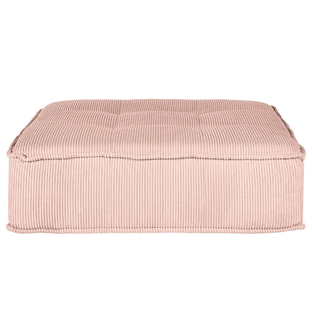 SITZKISSEN    - Weiss, Modern, Textil (128/40/128cm) - Trendmanufaktur