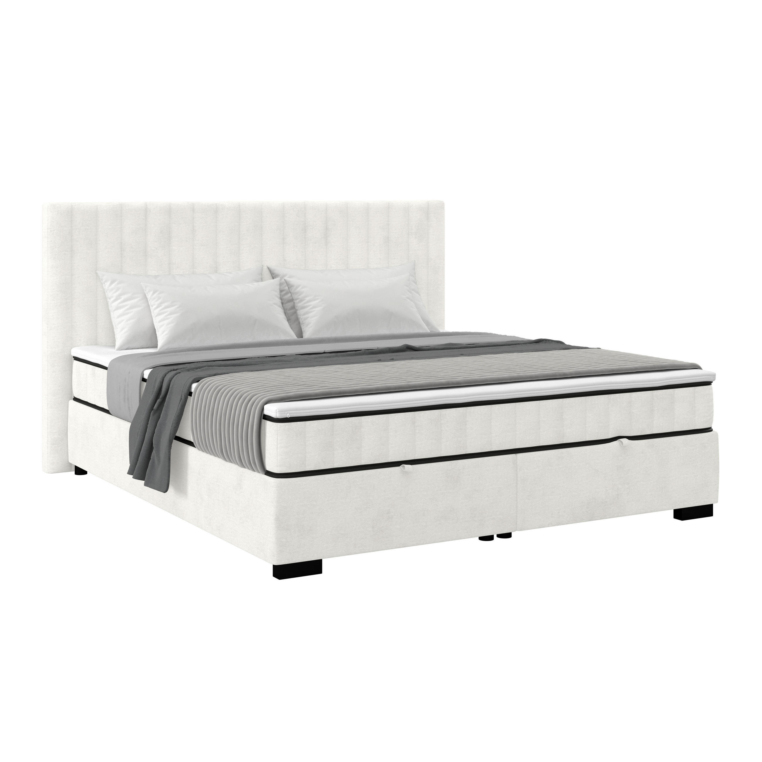 Boxbett Mit Topper & Bettkasten 160x200 Maya