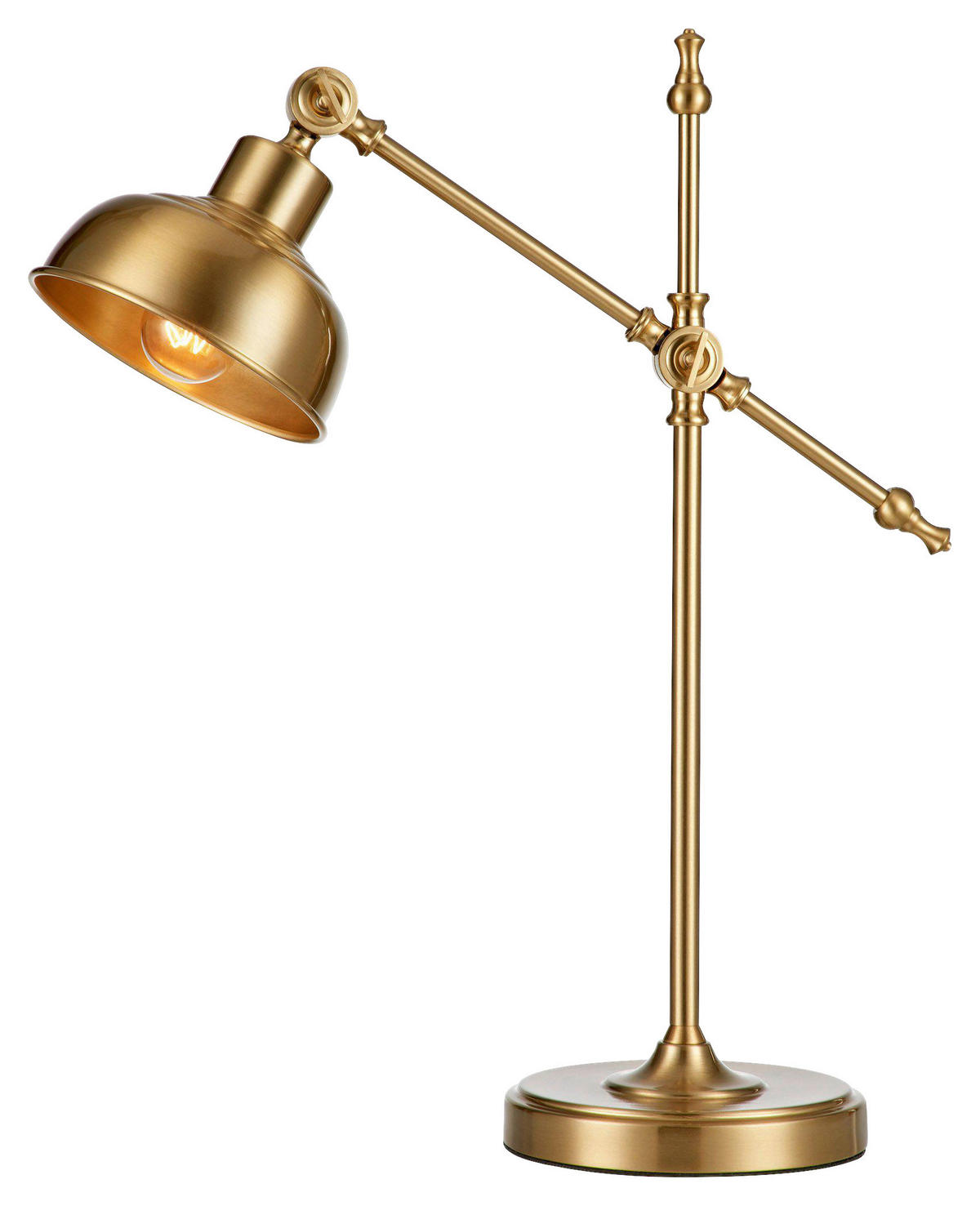 TISCHLEUCHTE Skandinavisch, Modern 18/56.5 cm  - Messingfarben, Basics, Metall (18/56.5cm) - Markslöjd