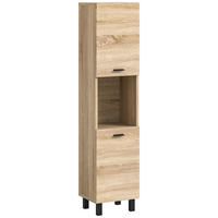 MIDISCHRANK 30/125/29 cm  - Sonoma Eiche, MODERN, Holzwerkstoff/Kunststoff (30/125/29cm) - MID.YOU