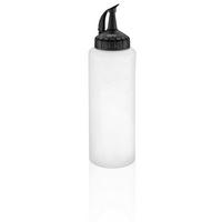 FLAŠICA ZA ULJE/SIRĆE  plastika  - providno/crna, Dizajnerski, plastika (6/25cm) - Gefu