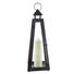 LATERNE - Dunkelbraun, Design, Metall (25/70/25cm) - Ambia Home LATERNE - Dunkelbraun, Design, Metall (25/70/25cm) - Ambia Home