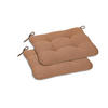 GARTENSITZKISSENSET Uni  - Rot, Basics, Textil (38/5/38cm)