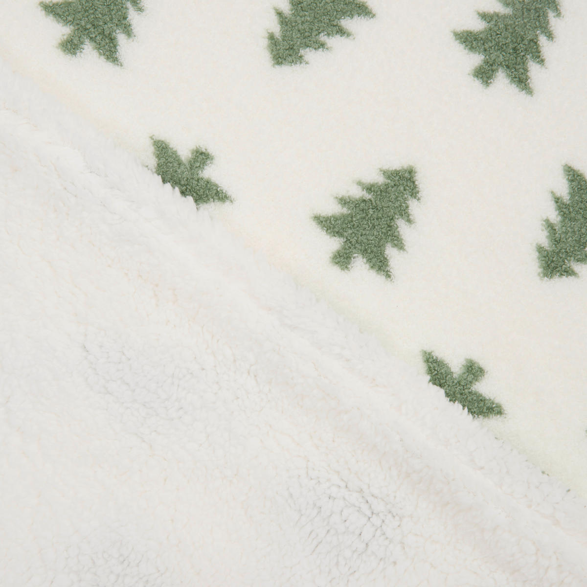 MEHKA ODEJA 150/200 cm zelena, bela  - zelena/bela, Konvencionalno, tekstil (150/200cm) - X-Mas