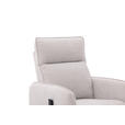 RELAXSESSEL Leinenoptik    - Schwarz/Naturfarben, Design, Textil/Metall (74/101/92cm) - Carryhome