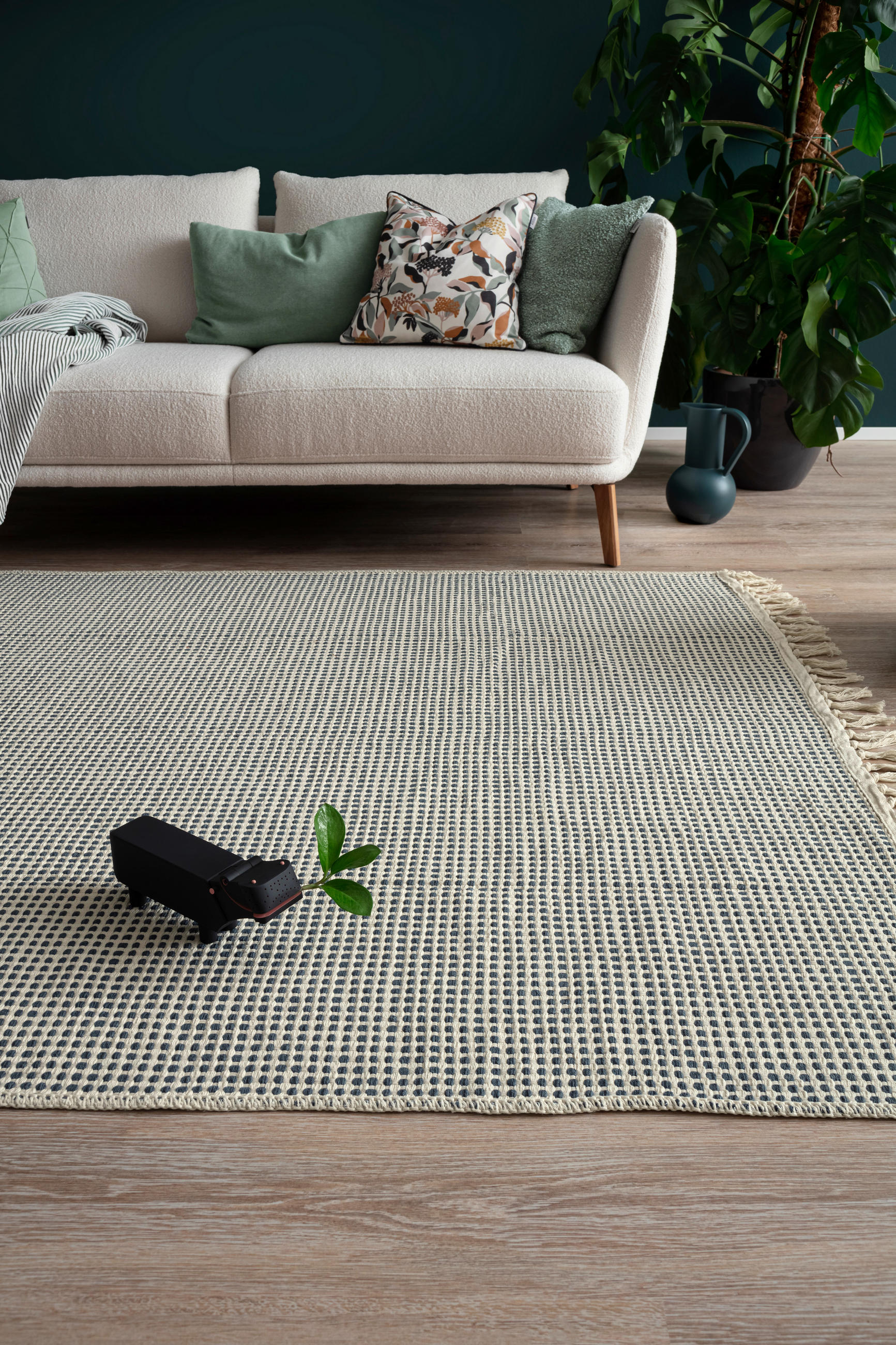 WEBTEPPICH 80/150 cm  - Creme, Basics, Textil (80/150cm) - Schöner Wohnen