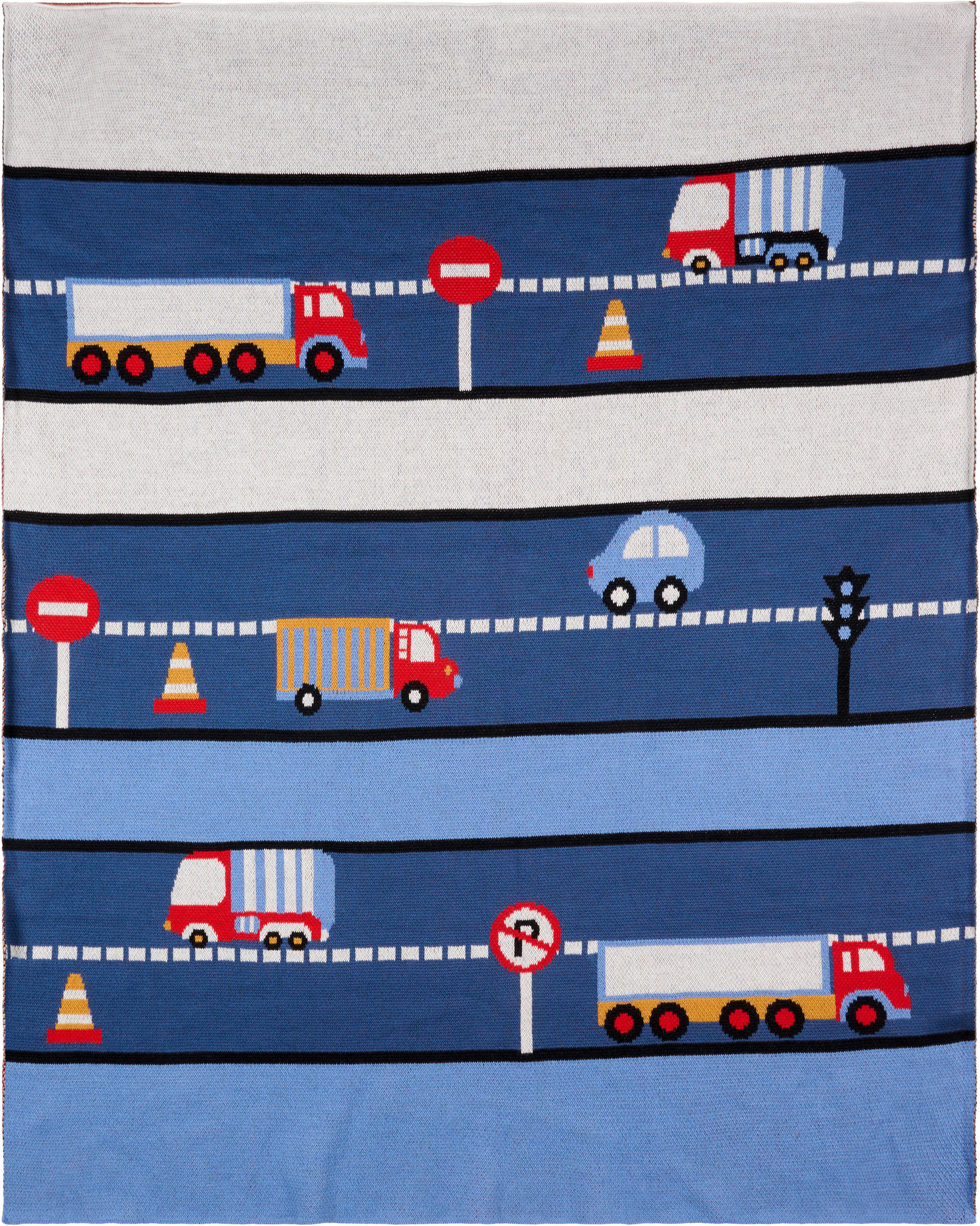 SCHMUSEDECKE On the Road  80/100 cm  - Multicolor, Basics, Textil (80/100cm) - Patinio
