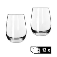 GLÄSERSET STEMLESS  12-teilig  - Klar, Basics, Glas (9/11,5cm)