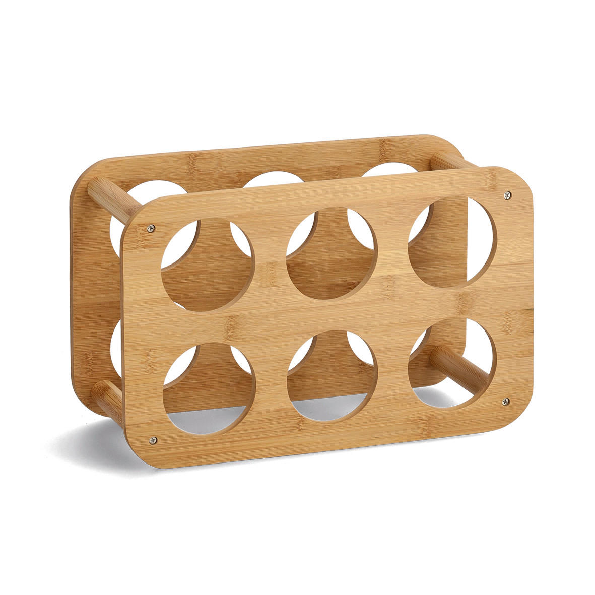 WEINREGAL  - Naturfarben, Basics, Holz (38/24/16cm) - Zeller Present