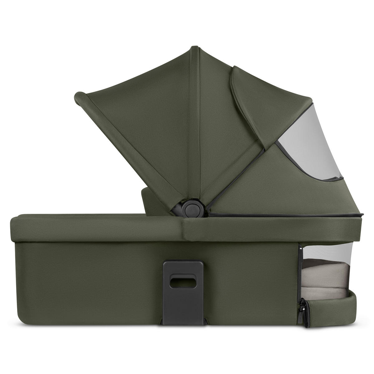 KINDERWAGENSET  Sierra All in One  Pea  - Smaragdgrün/Anthrazit, Basics, Textil/Metall (58,5/111/100cm) - ABC Design