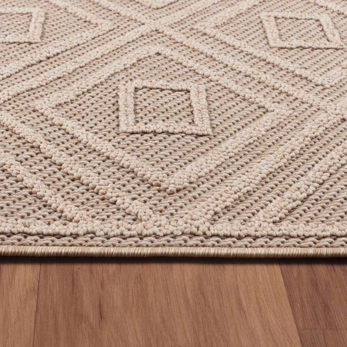 UTOMHUSMATTA 160/230 cm Patara  - beige, Design, textil (160/230cm) - Novel