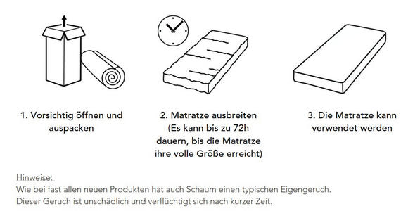 TASCHENFEDERKERNMATRATZE 100/200 cm Höhe ca. 27 cm  - Basics, Textil (100/200cm) - Novel