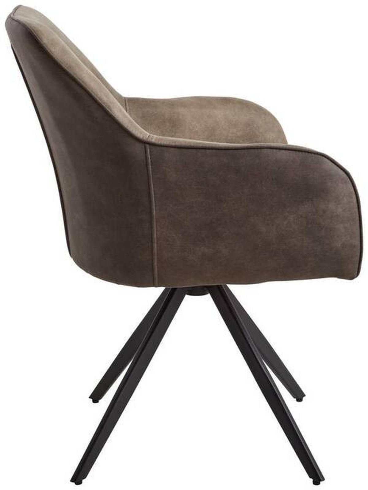STOLICA SA RUKONASLONOM  braon, svetlobraon       - svetlobraon/braon, Moderno, drvo/metal (62/83/62cm) - Livetastic