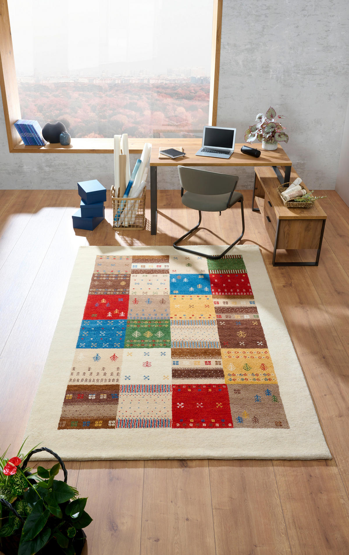 ORIENTÁLNÍ KOBEREC, 160/230 cm, vícebarevná - vícebarevná, Lifestyle, textil (160/230cm) - Cazaris